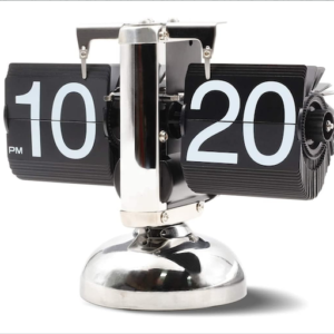 Retro Mechanical Flip Desk Clock